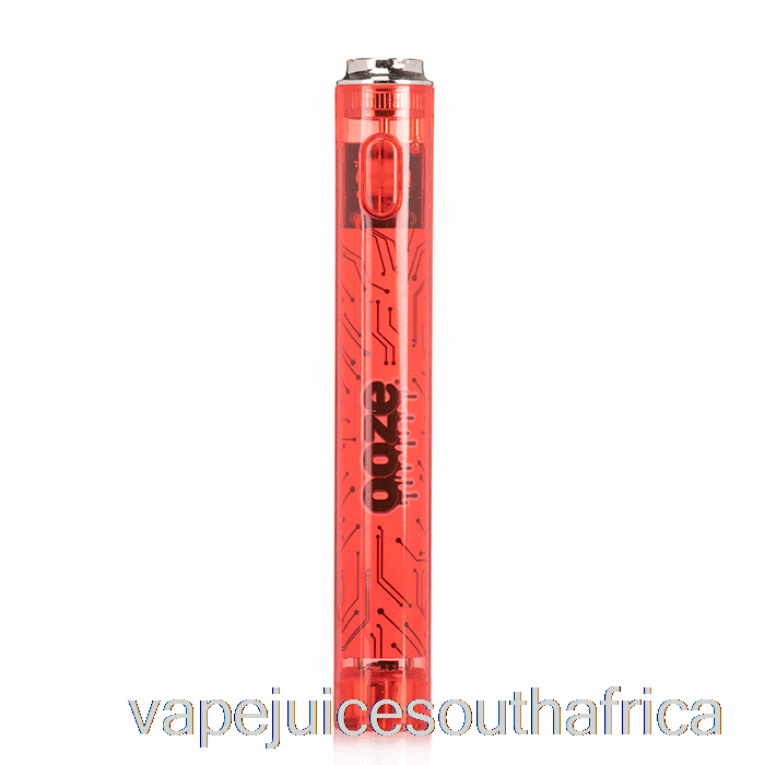 Vape Juice South Africa Ooze Slim 400Mah Clear 510 Vape Battery Ruby Red
